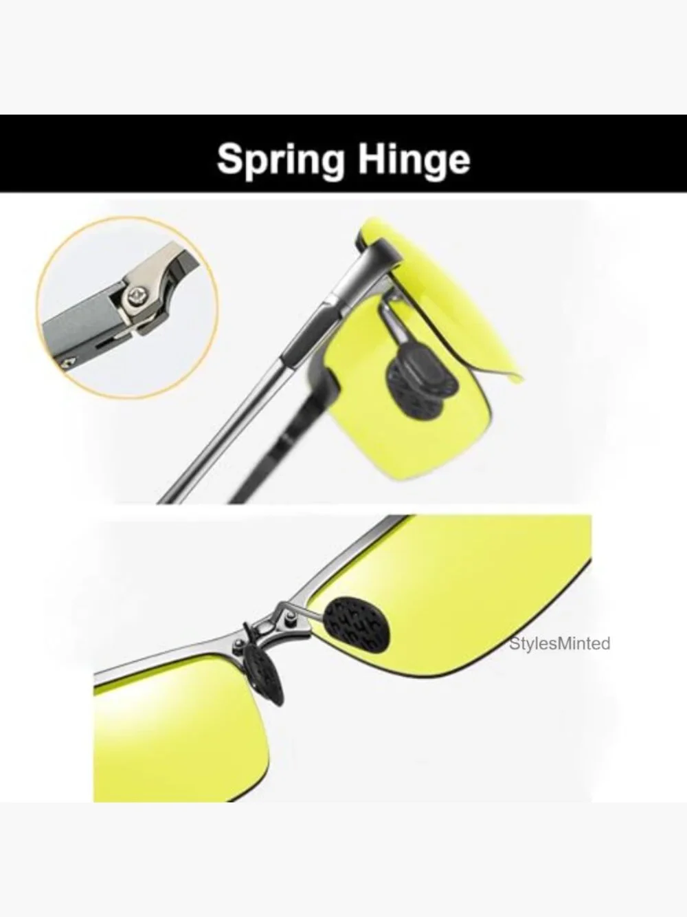 Polarized Photochromic Sports Sunglasses Driving UV Protection Unisex